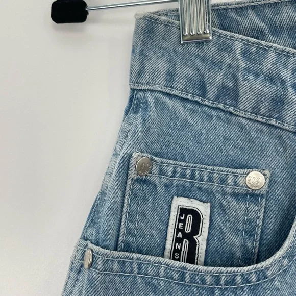 Ragged Priest Carpenter UtiliyuJeans Light Blue Wash High Waisted Paneled 26 - Picture 5 of 10